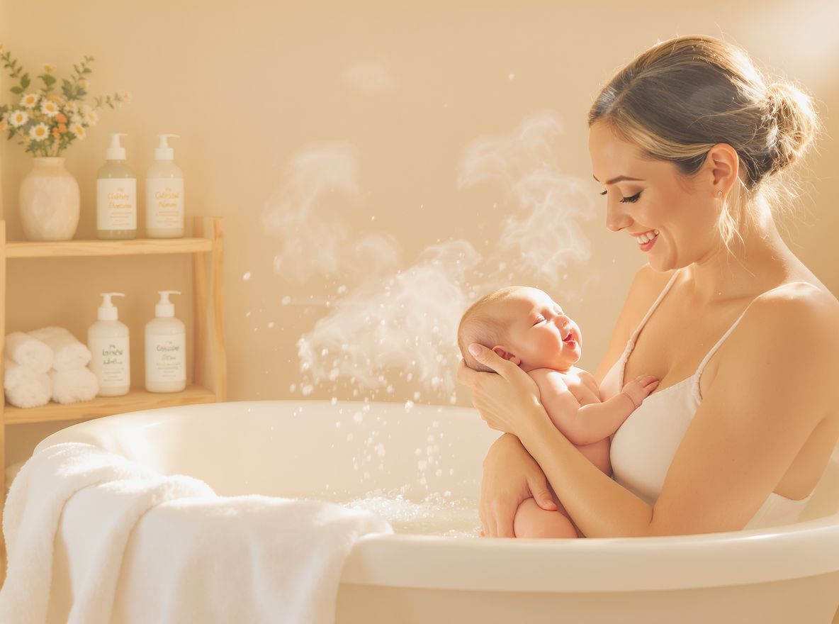 A természetes olajok hidratálnak és nyugtatnak a bababőrnél.