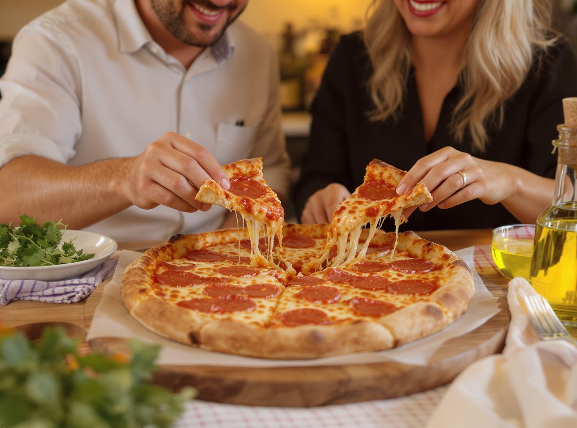A pizza tálalása előtt hagyd pihenni 5 percet!