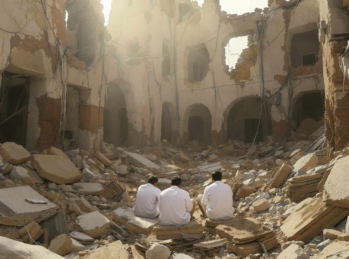 A romok között új lehetőségek és remény születik.