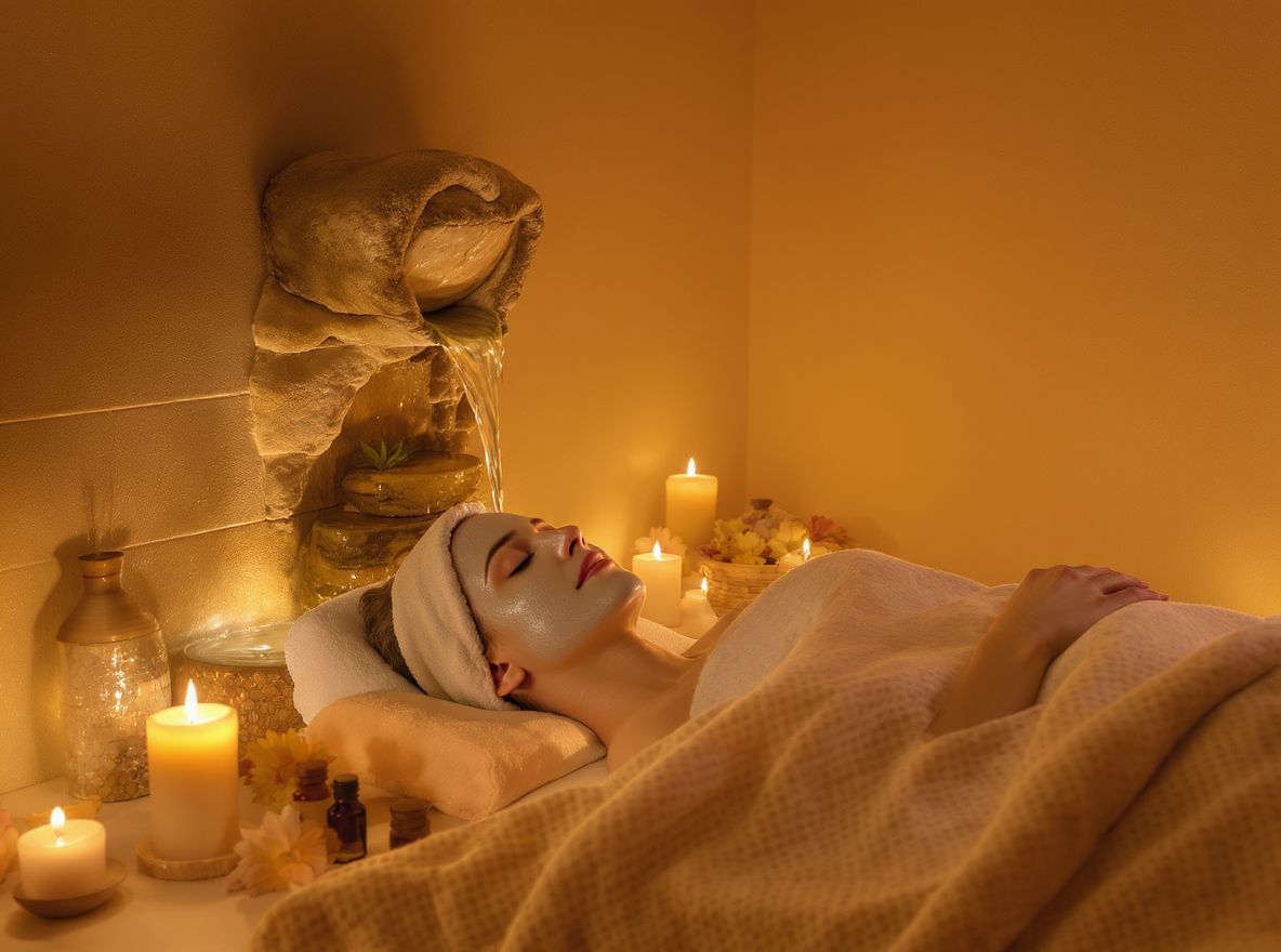 Az aromaterápia fokozza a relaxációt és a jólétet.