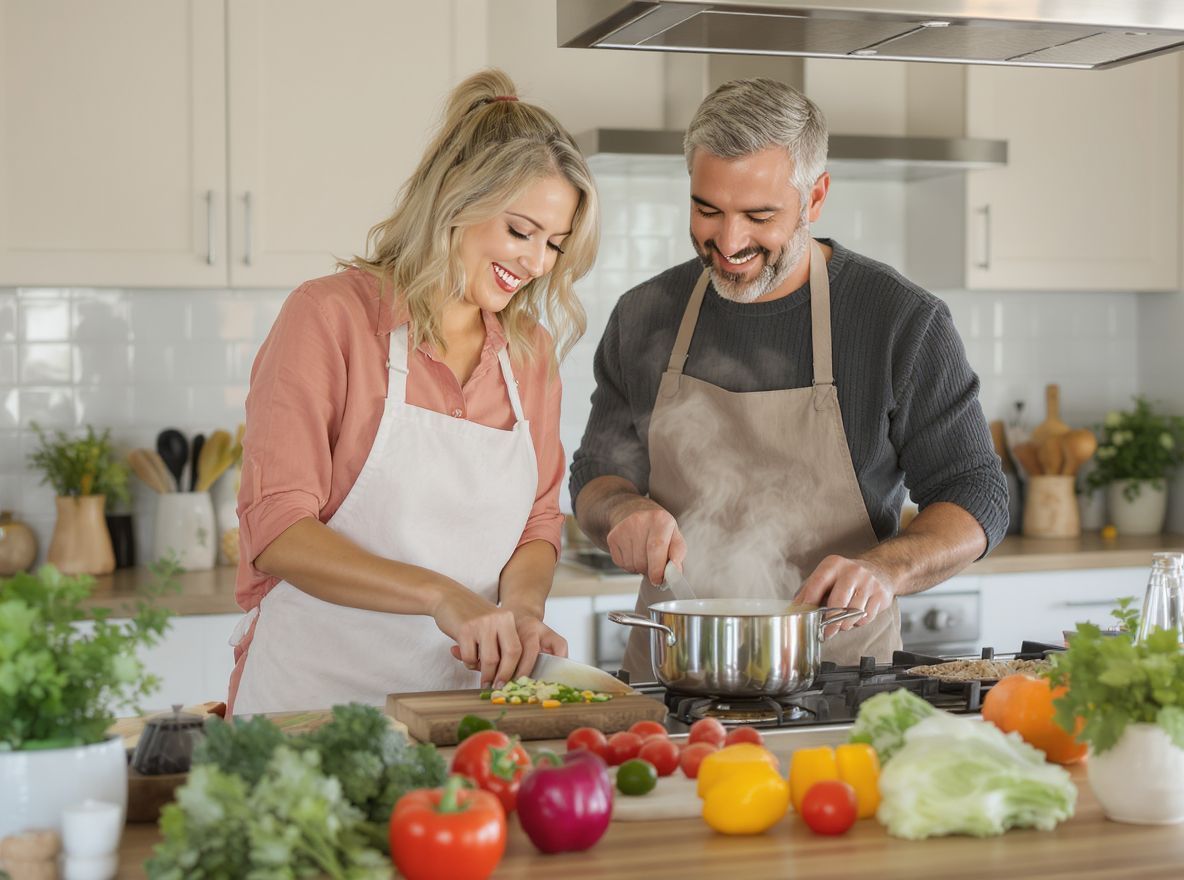 A fűszerek kombinálása új ízeket teremt az ételekben.