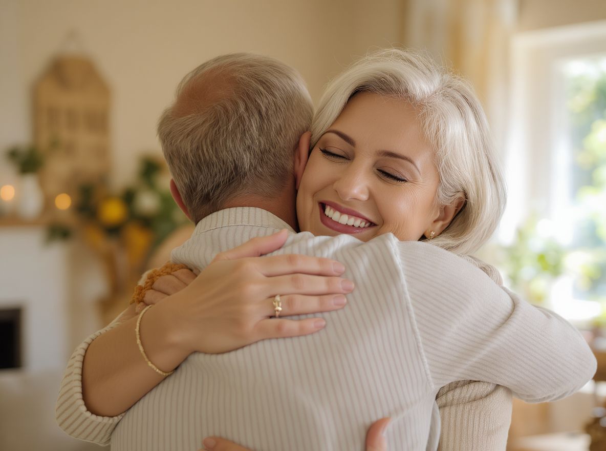 Az ölelés növeli az oxitocin szintet, erősítve az immunrendszert.