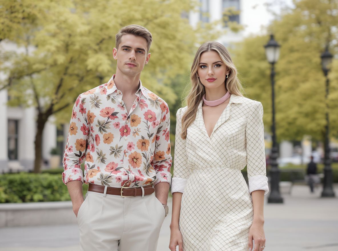 Tavaszi virágminták, nyári csíkok, őszi kockák, téli állatok.