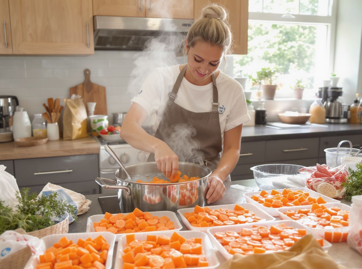 A sárgarépa fagyasztása csökkenti az élelmiszerpazarlást.