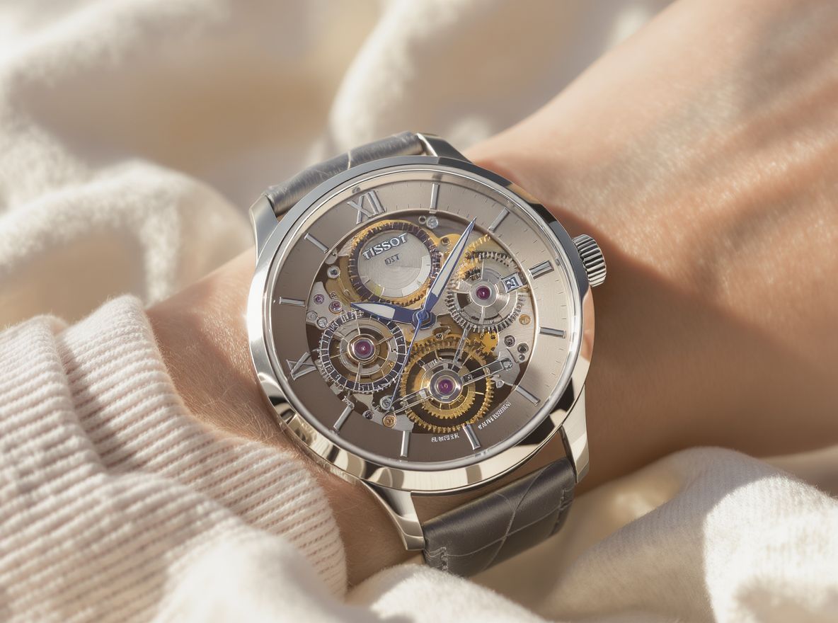 Az óraszerkezetek precizitása a női divat alapja.