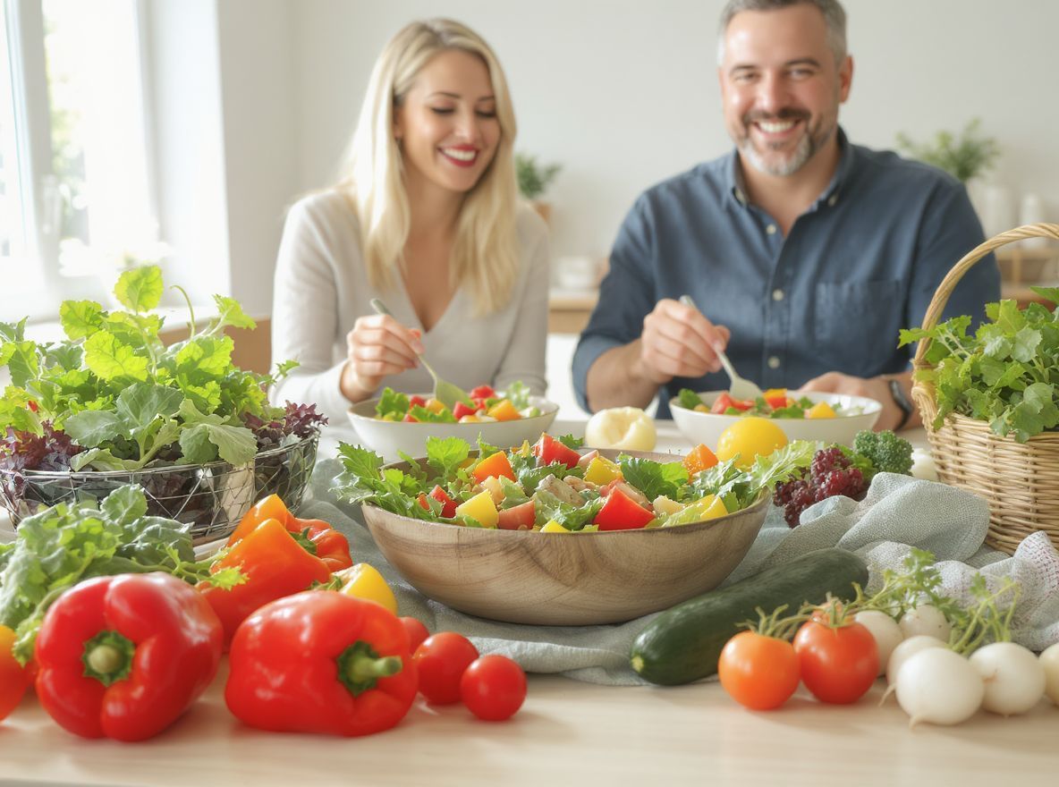 A tavaszi saláták vitaminokban gazdag, frissítő fogások.