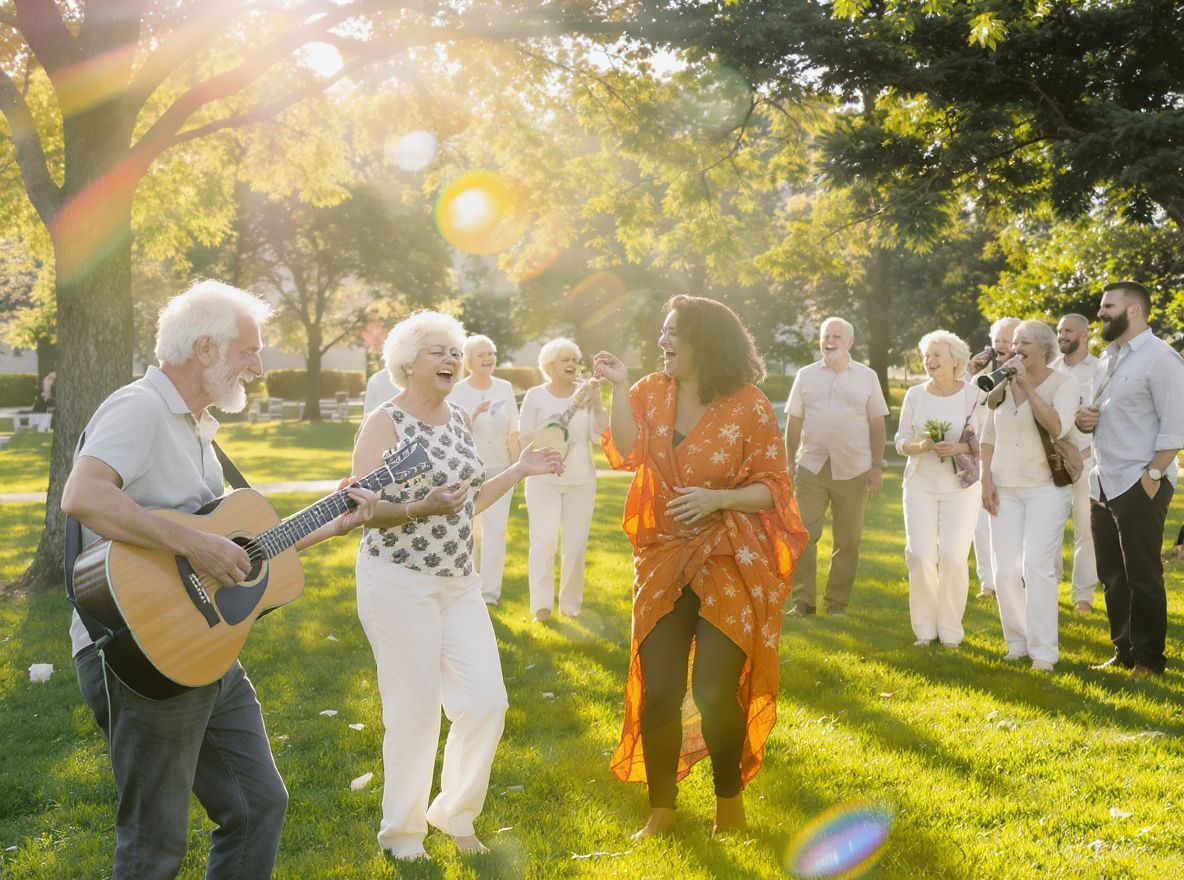 A zene erősíti a szociális kötelékeket és a jólétet.