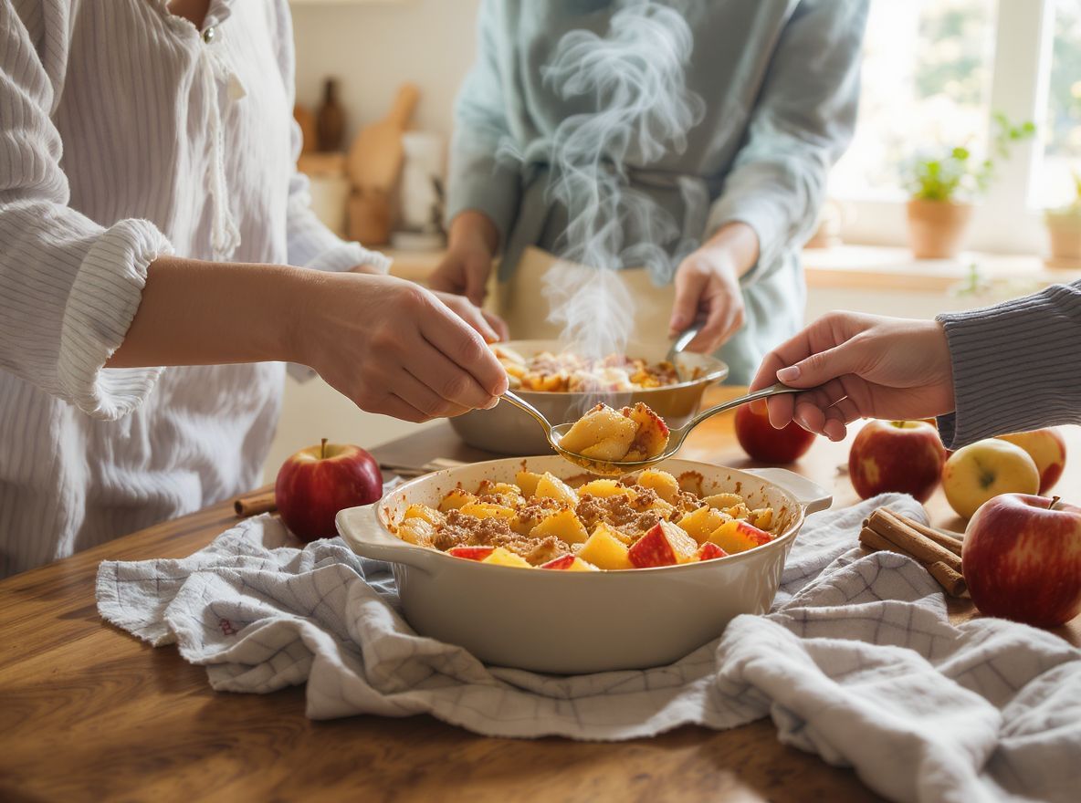 A sült alma gazdag rostforrás, ami segít az emésztésben.