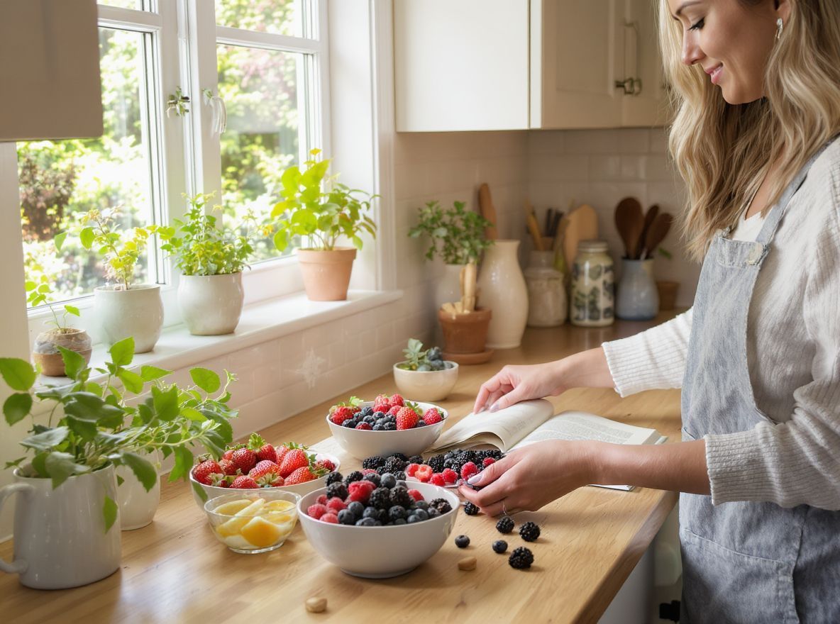 A friss bogyós gyümölcsök nyáron a legízletesebbek.