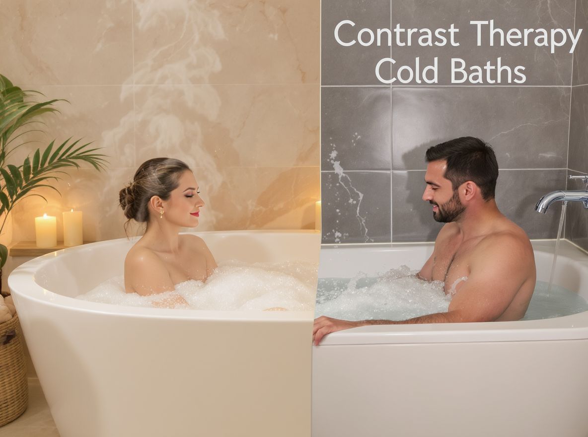 A kontrasztterápia fokozza a vérkeringést és anyagcserét.