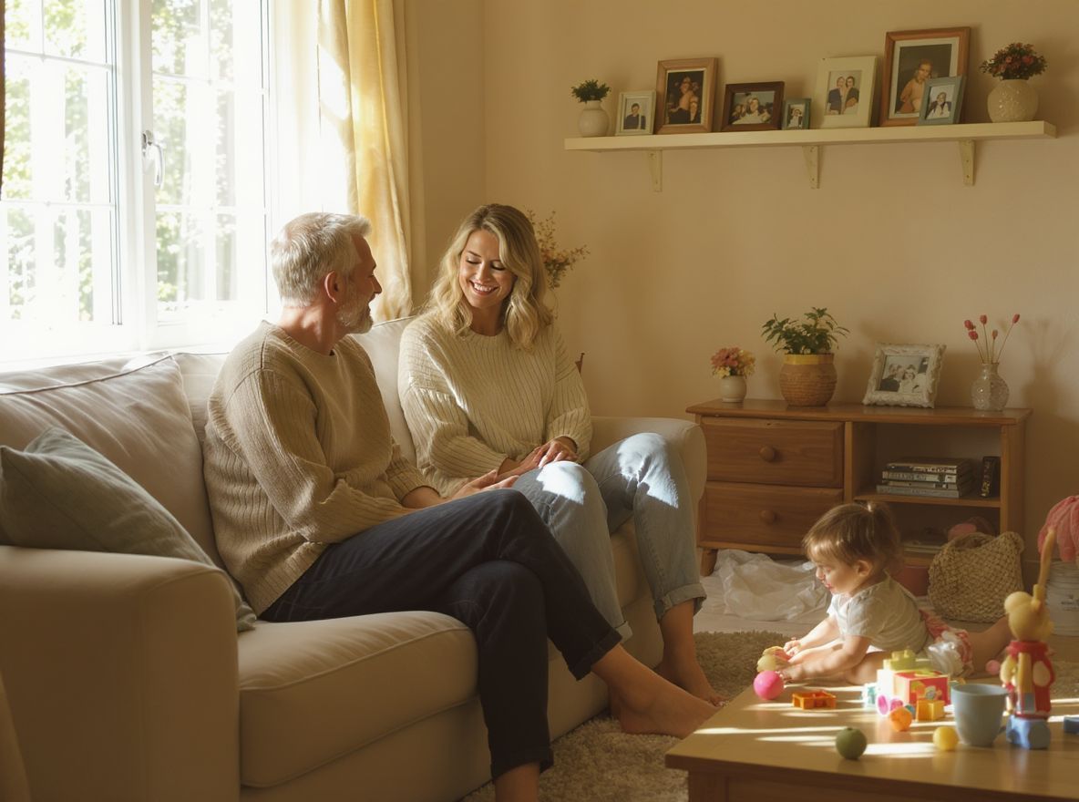 A mély érzésű partner erősíti a családi kötelékeket.