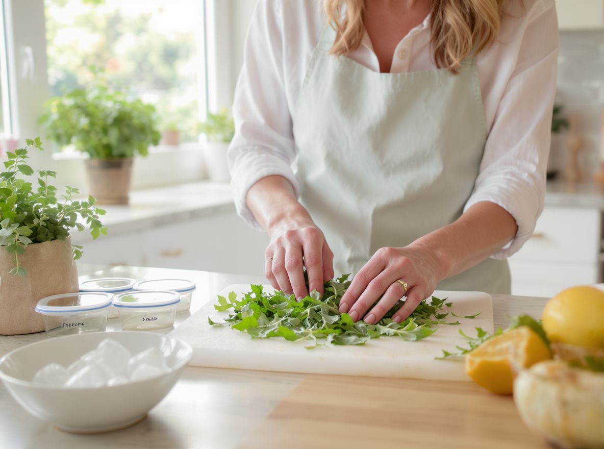 A rukkola fagyasztása előtt mindig alaposan mossuk meg.