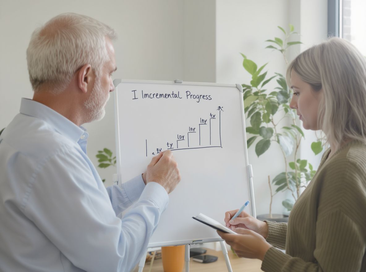 A Kaizen a folyamatos fejlődésre és tartósságra épít.