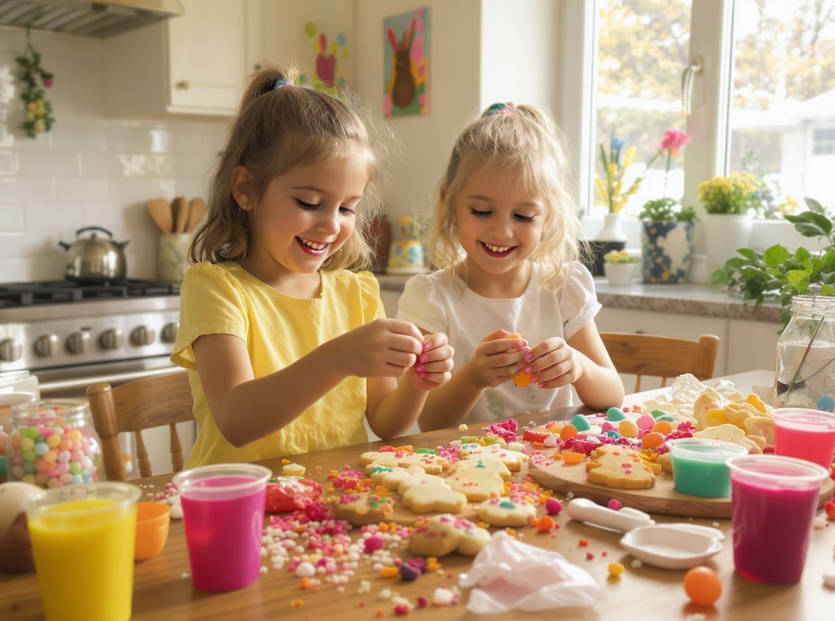 Közös készítés során a gyerekek kreativitása szabadon szárnyalhat!