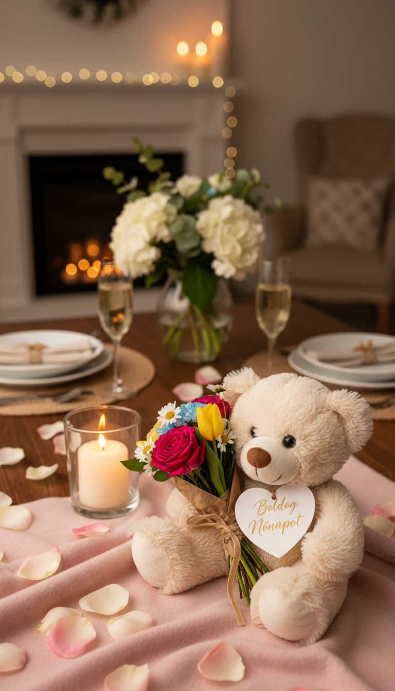 aranyos macis nőnapi köszöntő