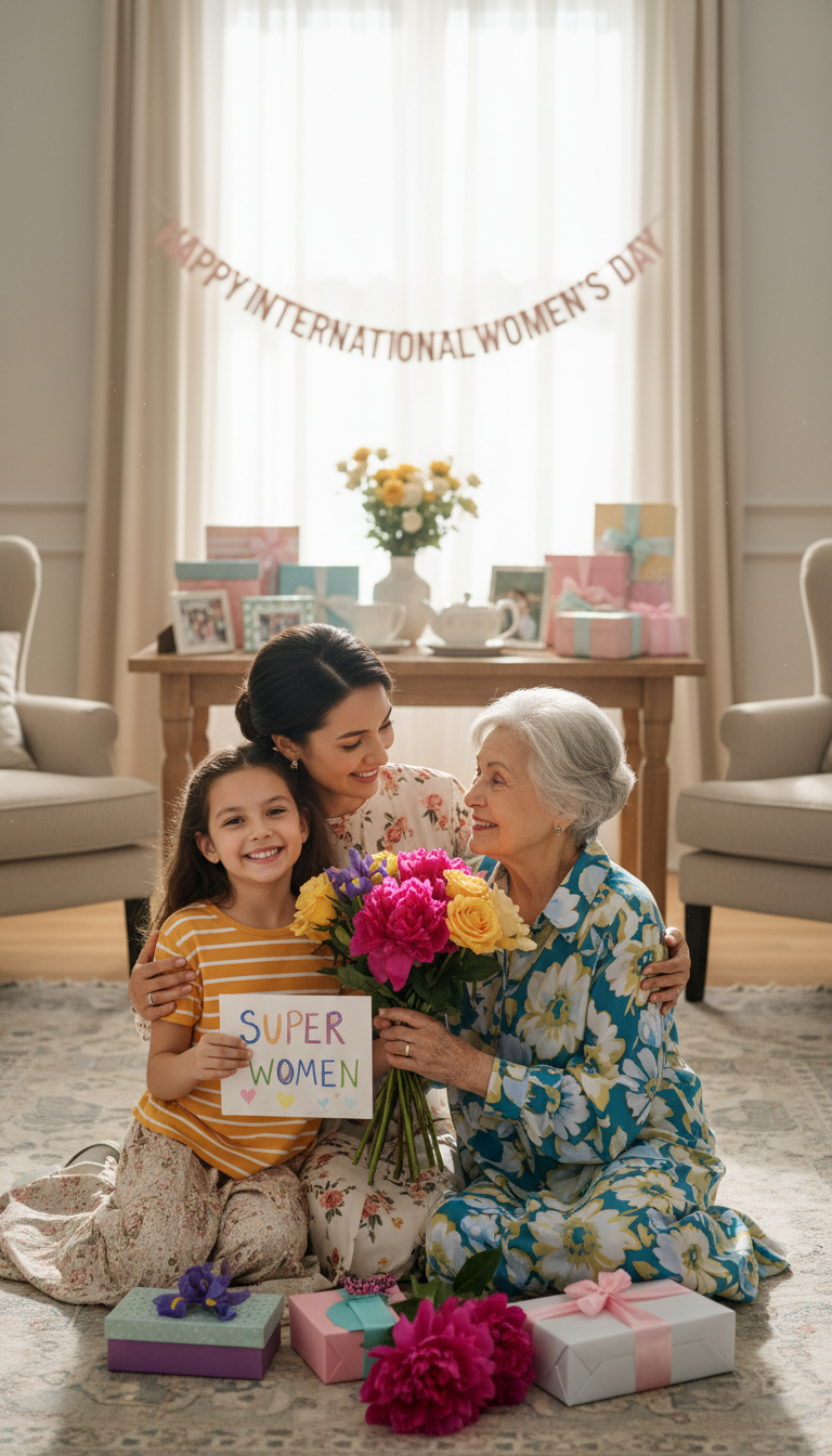 nőnapi képek családtagoknak