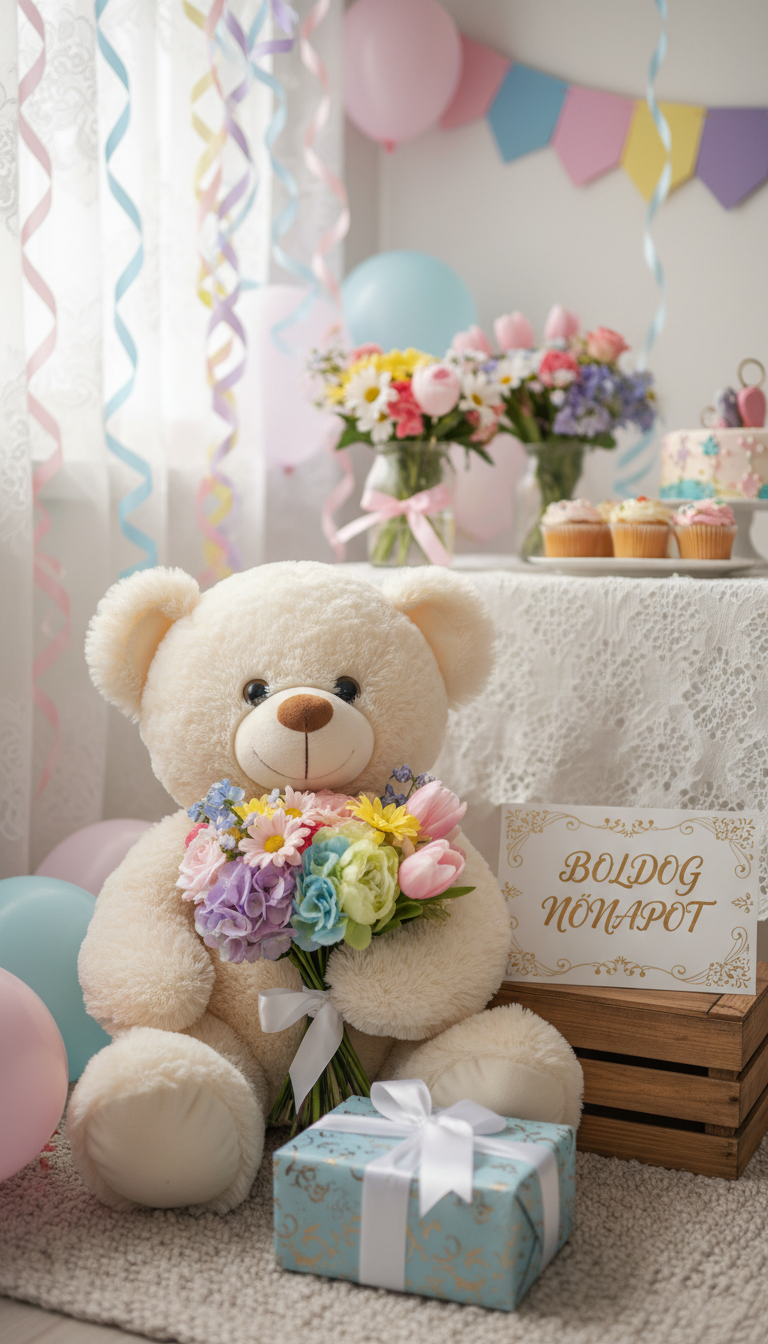 aranyos macis ajándékötlet