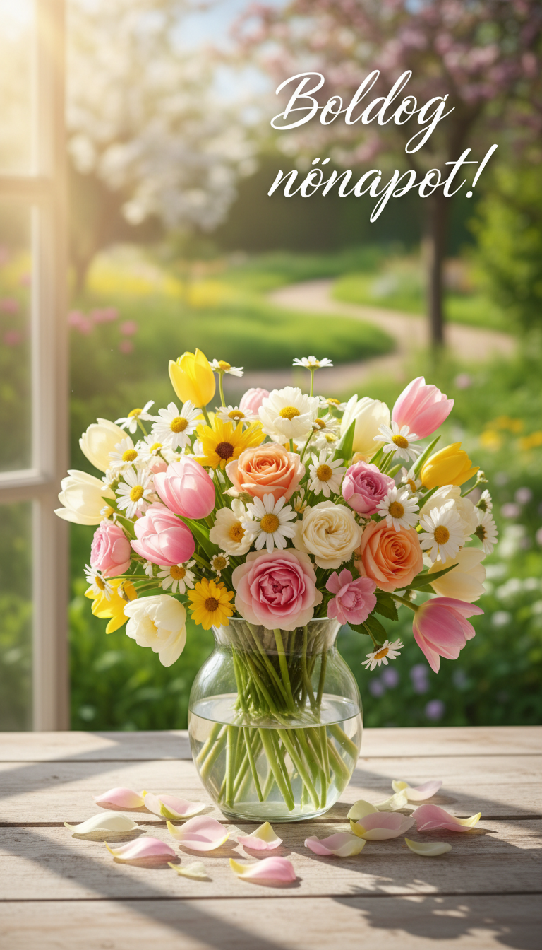 édesanyáknak szóló virágos köszöntők