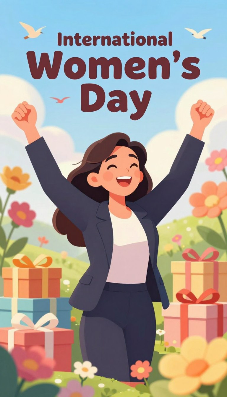 animált nőnapi képek