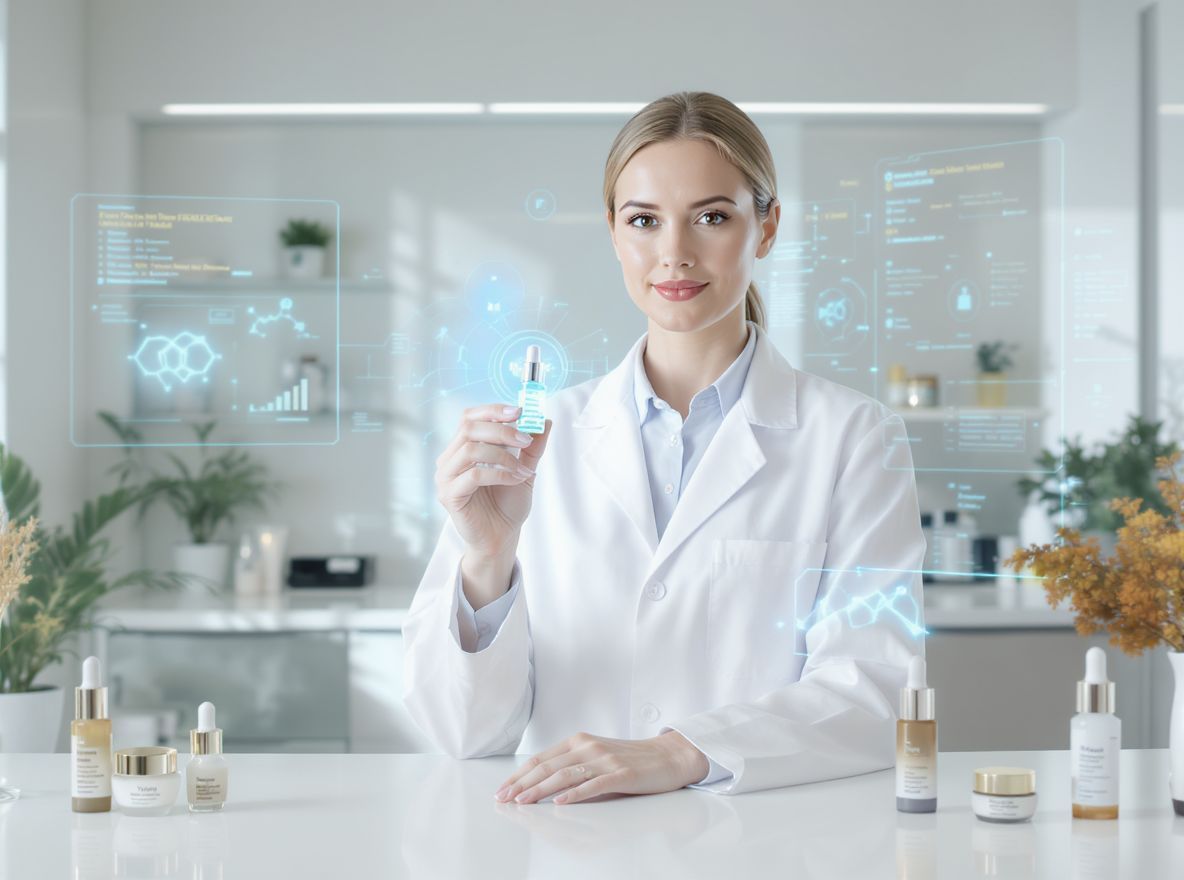 A peptidek személyre szabott kezeléseket kínálnak a bőrfiatalításban.