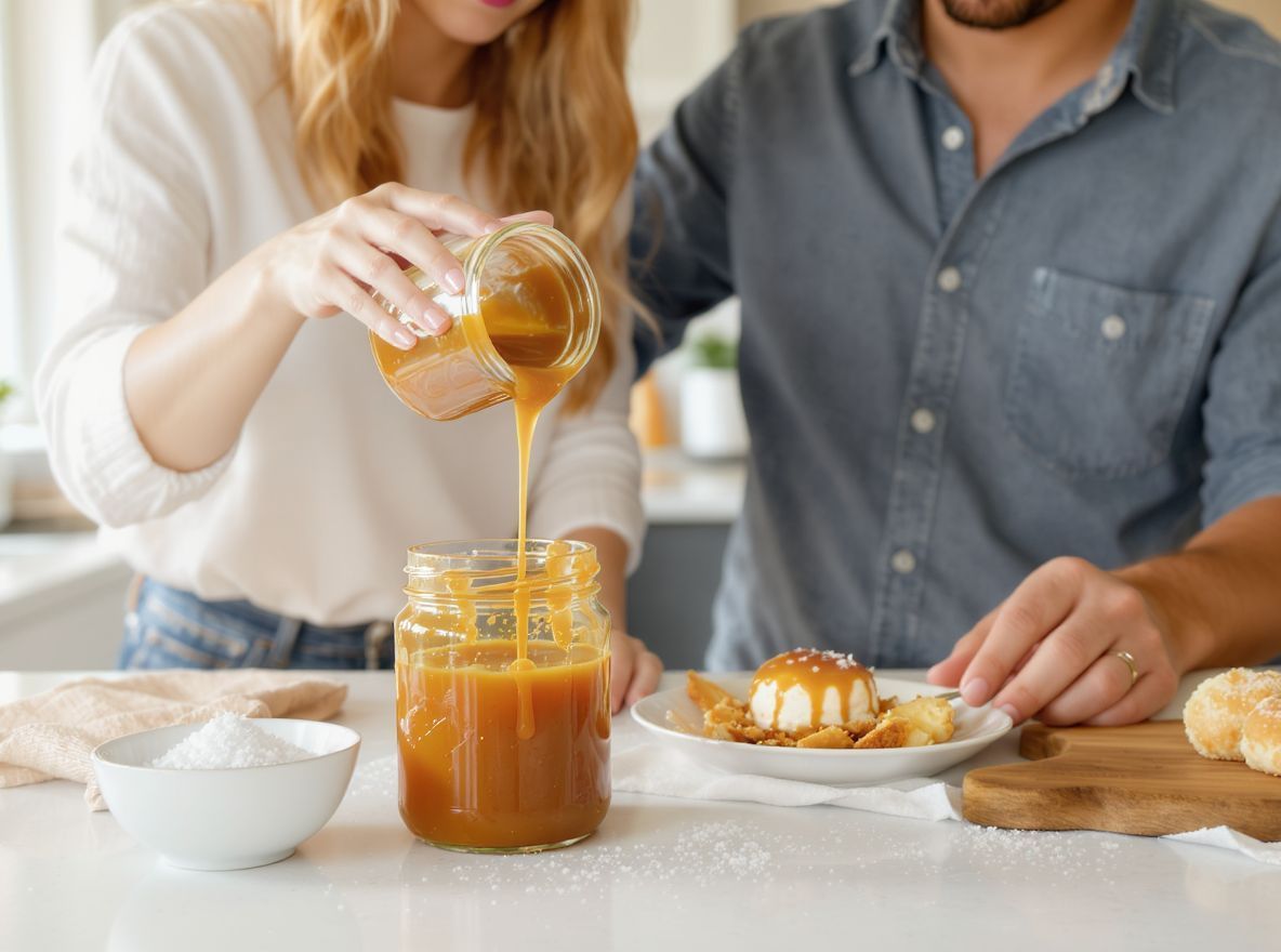 A sós karamell légmentes tárolásra és hűtésre ajánlott.