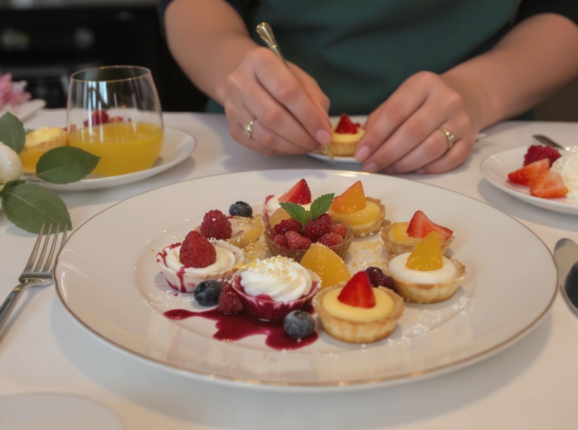A tálalás nemcsak ízletes, hanem művészi élmény is.