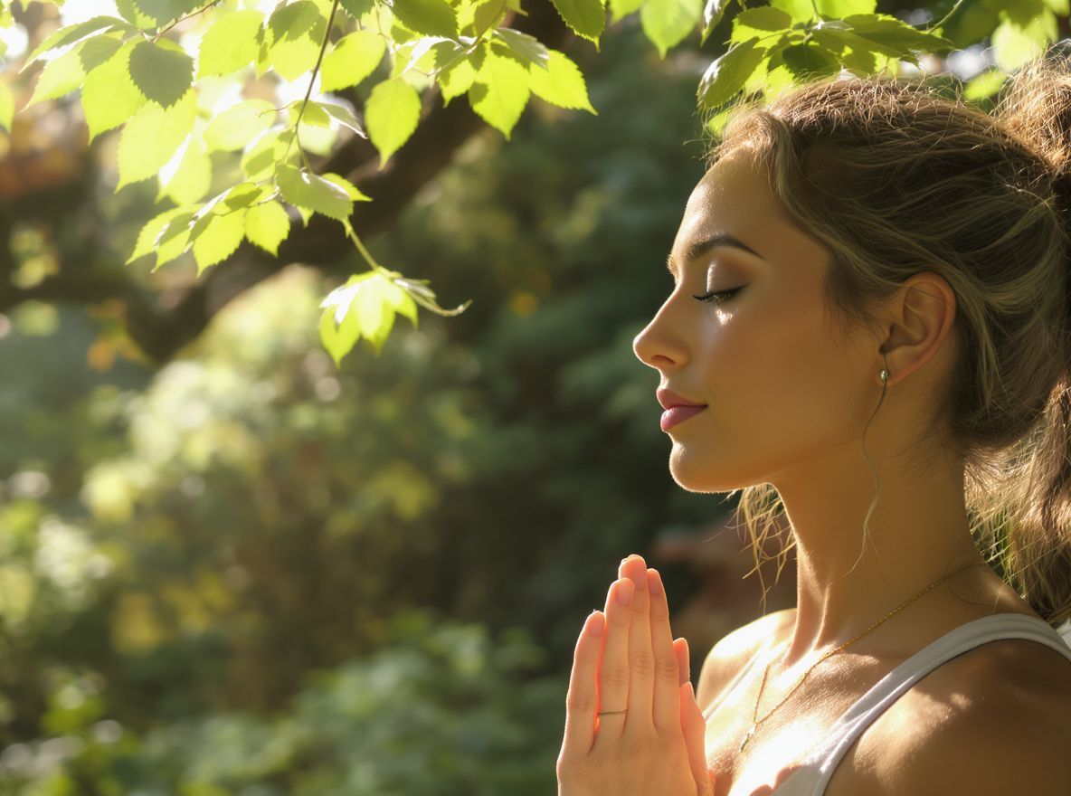 A belső béke elérése csökkenti a stressz hatásait.