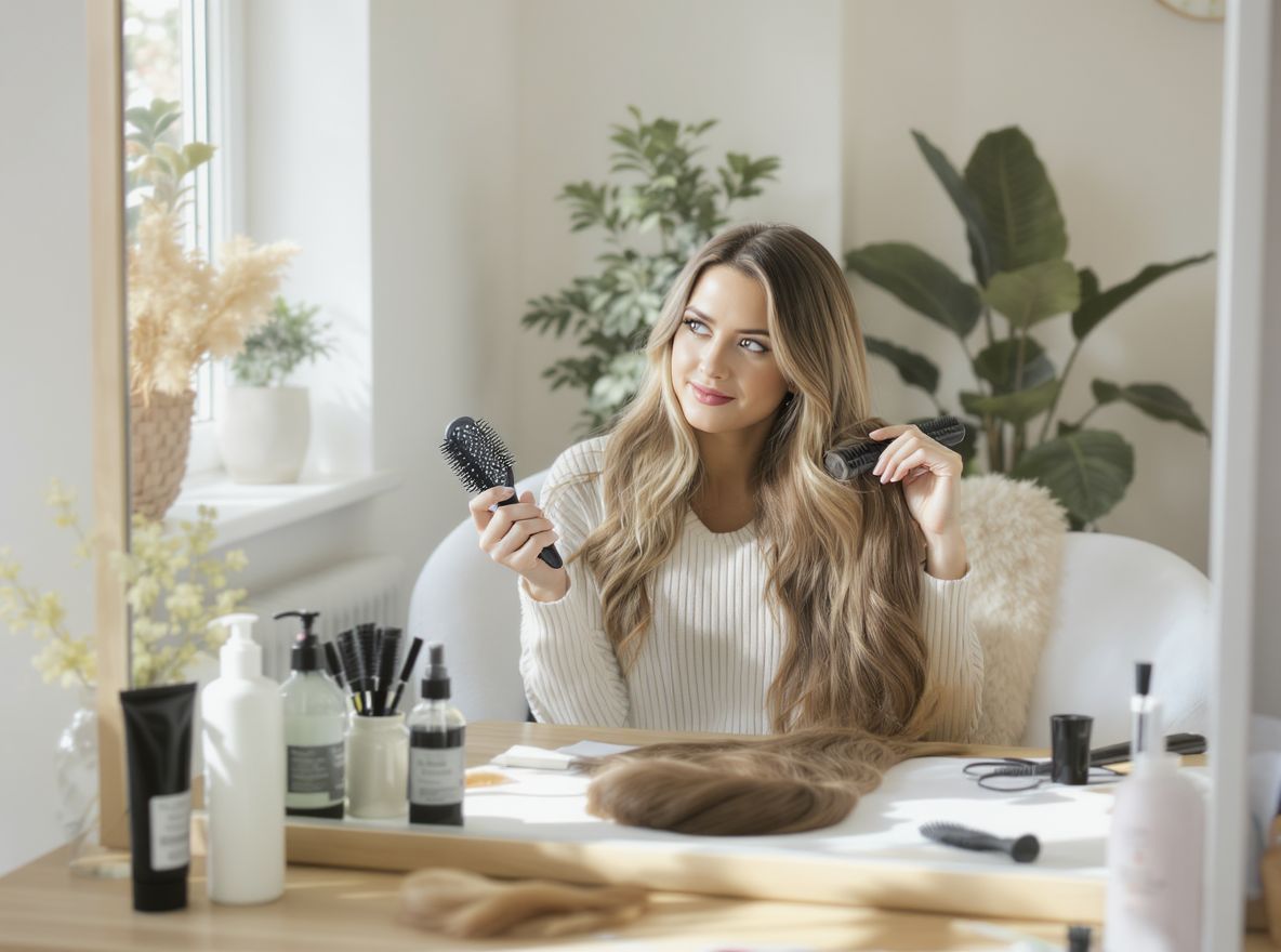 A hajhosszabbítás otthon költséghatékony, de tapasztalatot igényel.