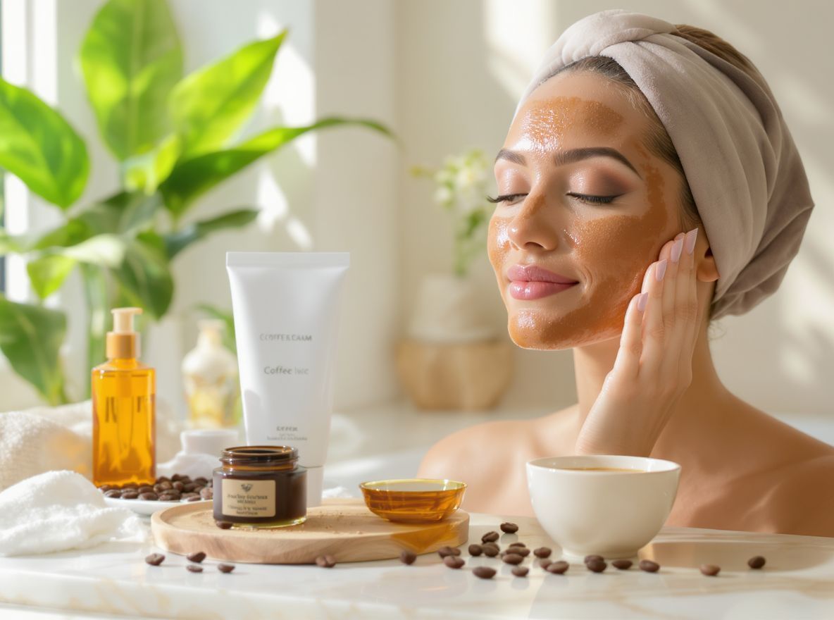 A koffein a hyaluronsavval és C-vitaminnal hatásosabb.