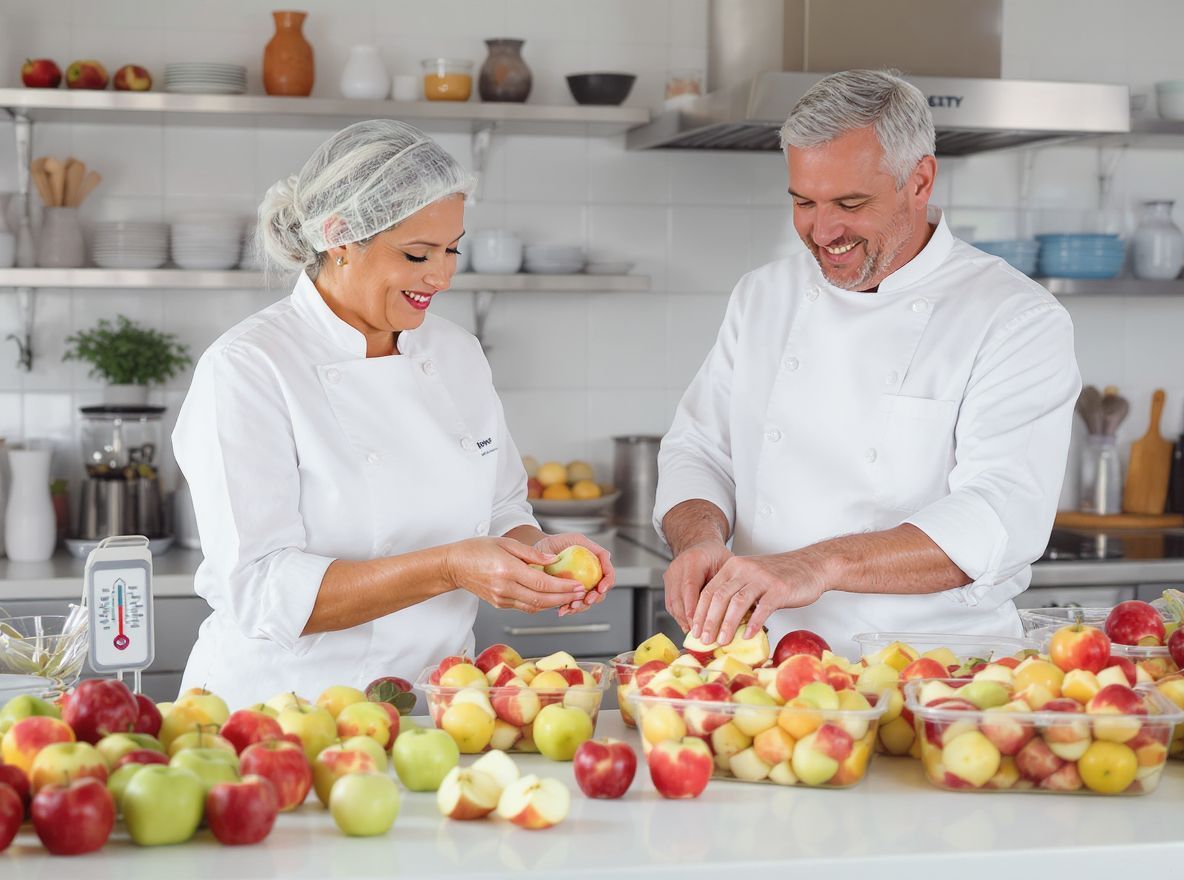 A sérült almák gyorsan rothadnak, fertőzéseket okozva.