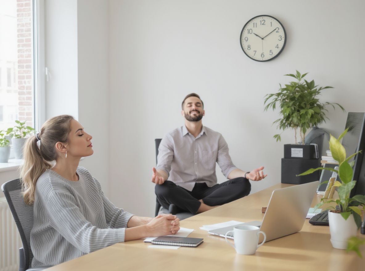 A légzőgyakorlatok segíthetnek a stressz csökkentésében.