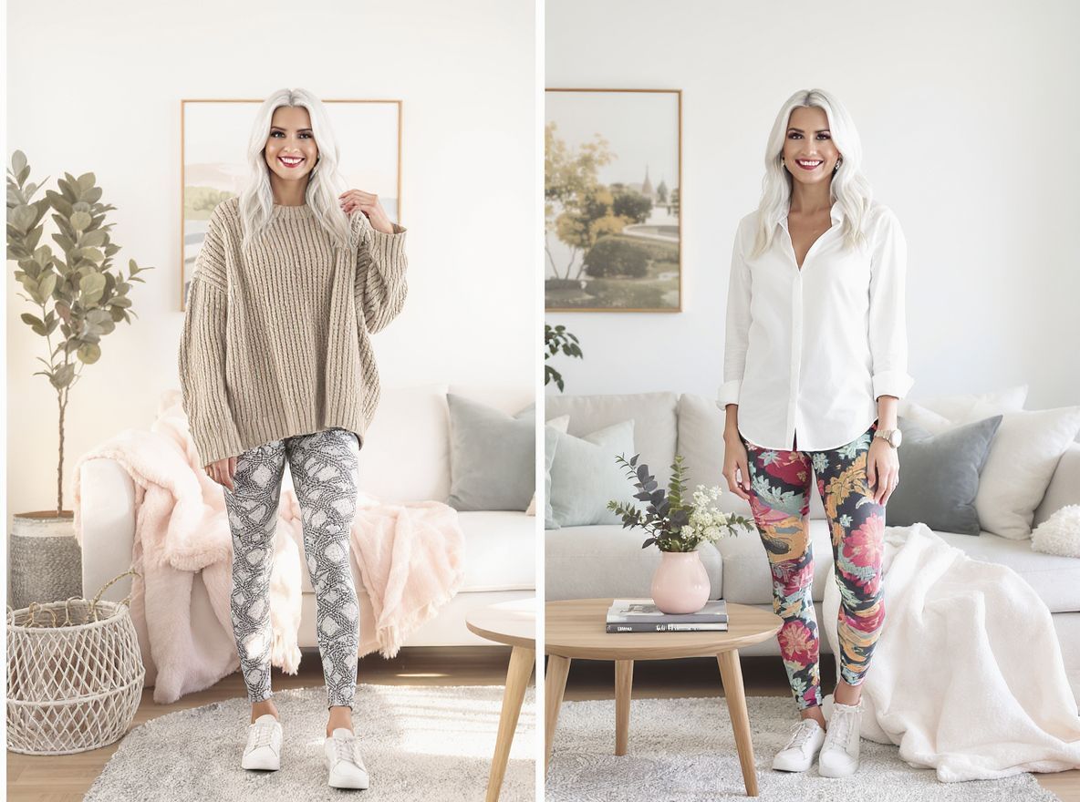 Válassz oversized pulóvert vagy crop topot a leggingshez!