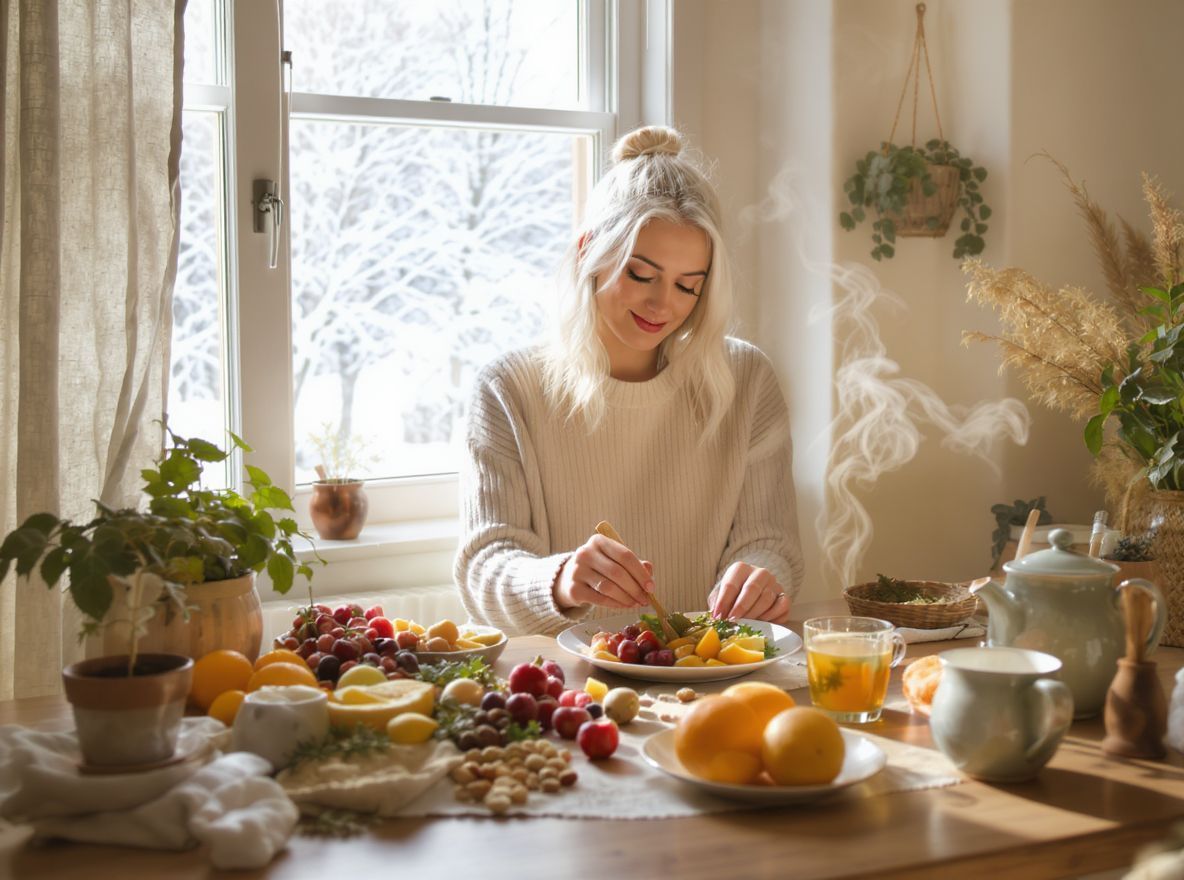 A tudatos táplálkozás segíti a lelki egyensúlyt.