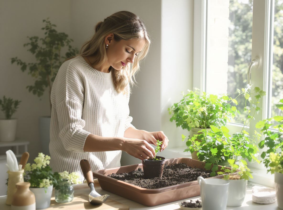 A koriander szaporítása magról vagy dugványról is lehetséges.