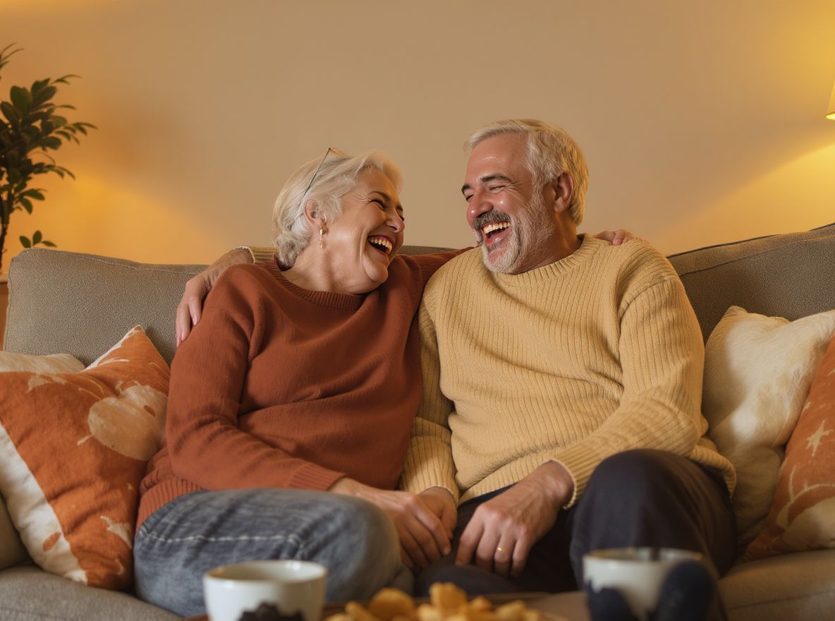 A közös nevetés erősíti a kapcsolatot és a köteléket.