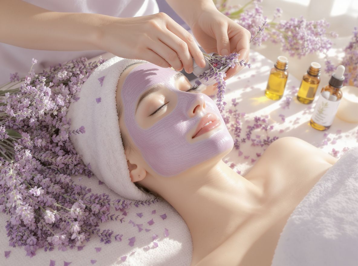 A levendula csökkenti a stresszt és segíti a bőr regenerálódását.
