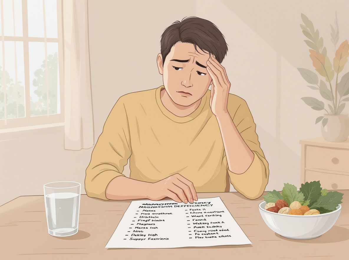 A magnéziumhiány izomgörcsöket és fáradékonyságot okozhat.