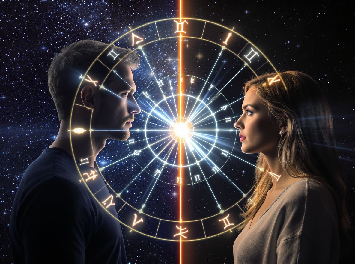 A bolygók helyzete befolyásolja a párkapcsolatok dinamikáját.