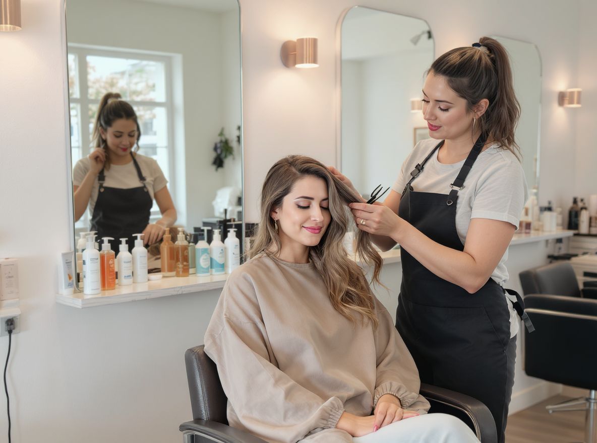 A fokozott hidratálás segít megelőzni a töredezett hajat.