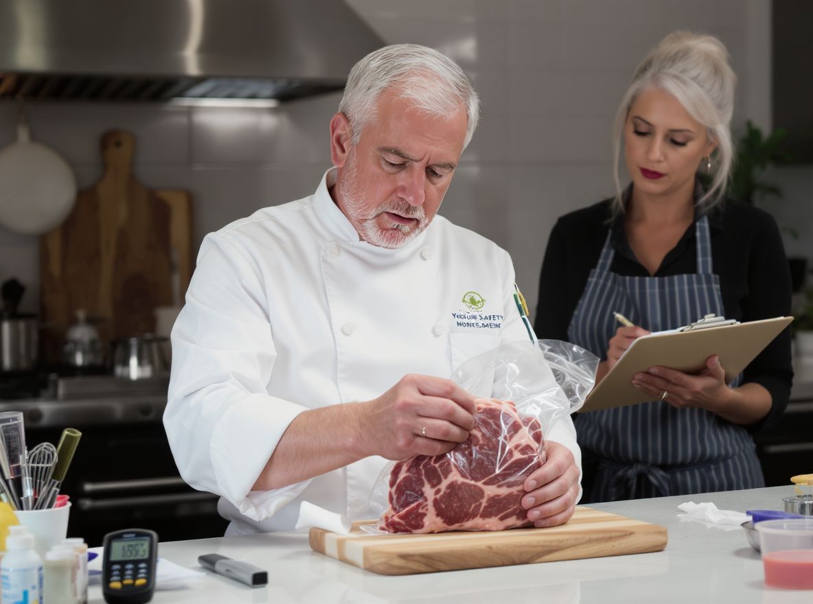 A vákuumcsomagolt hús nem mindig mentes a baktériumoktól.