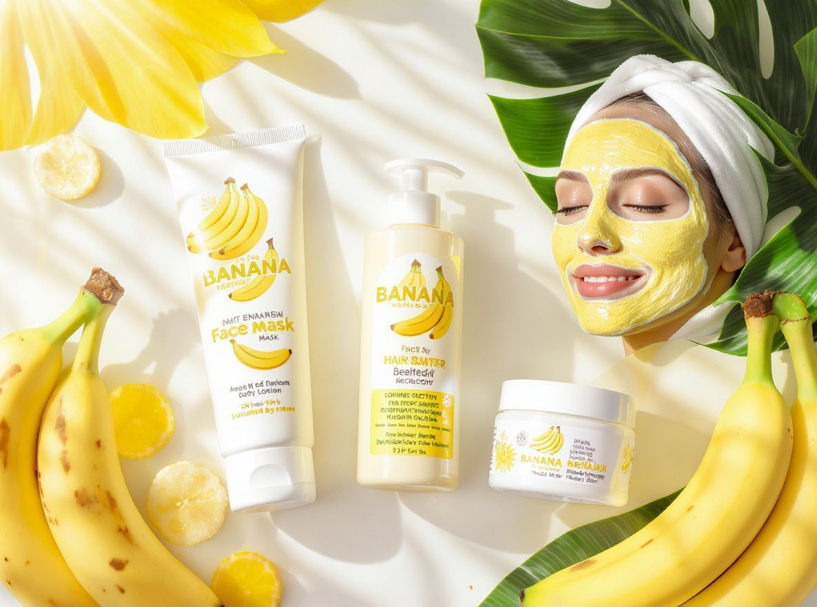 A banán kiváló hidratáló, táplálja a bőrt.