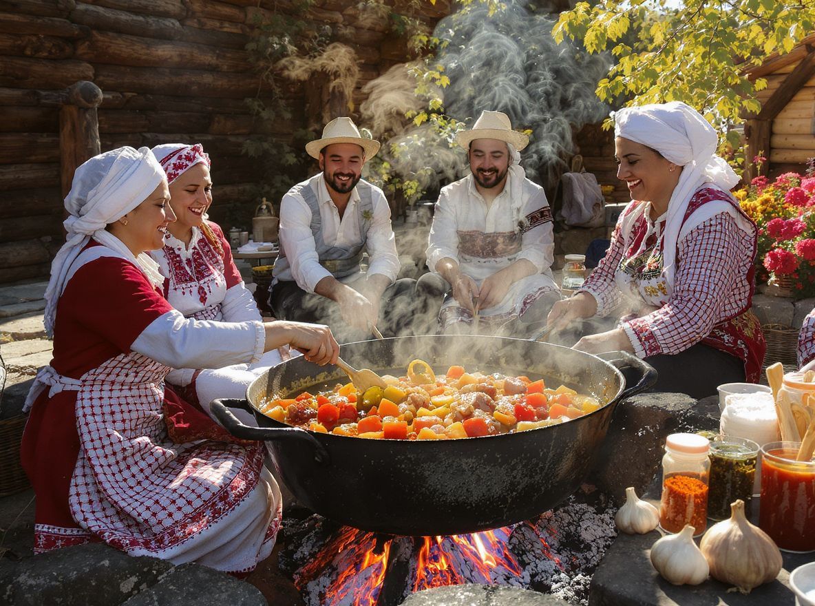 A bográcsgulyás kulcsa a jó minőségű hús!