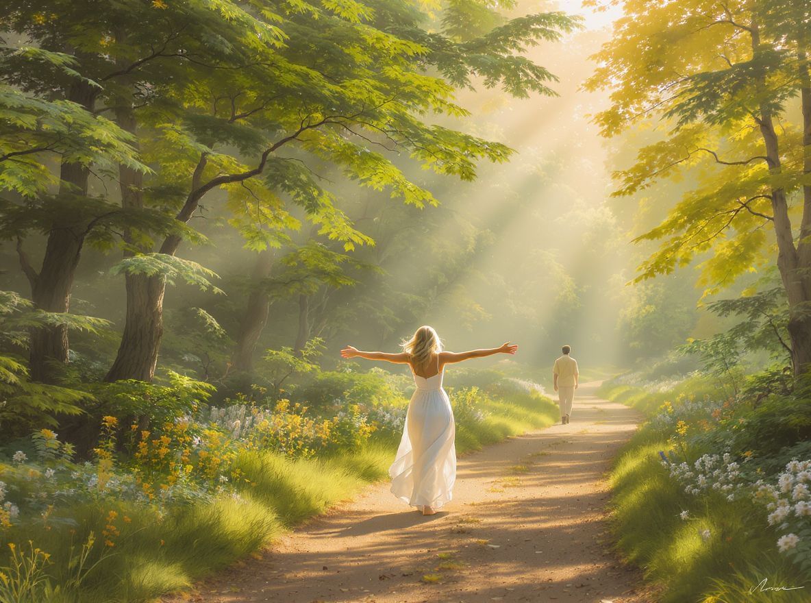 A tudatos elengedés erősíti a belső békédet.