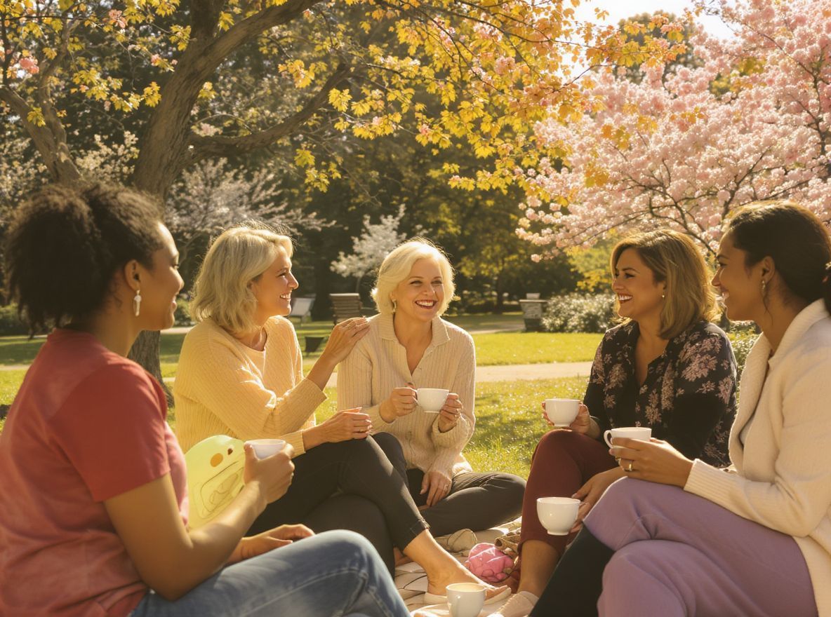A közösség támogatása erősíti a női jól-létet.