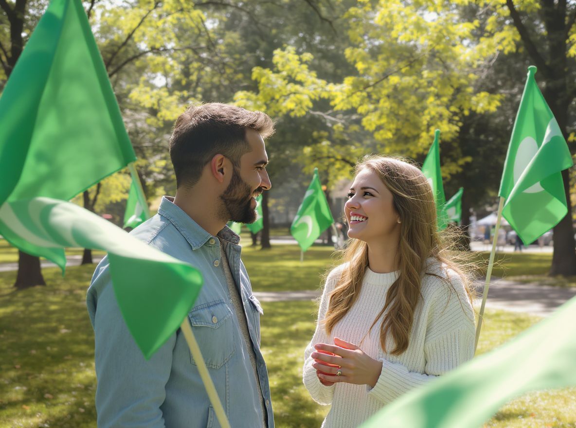 A zöld zászlók az egészséges kapcsolatok jelei.