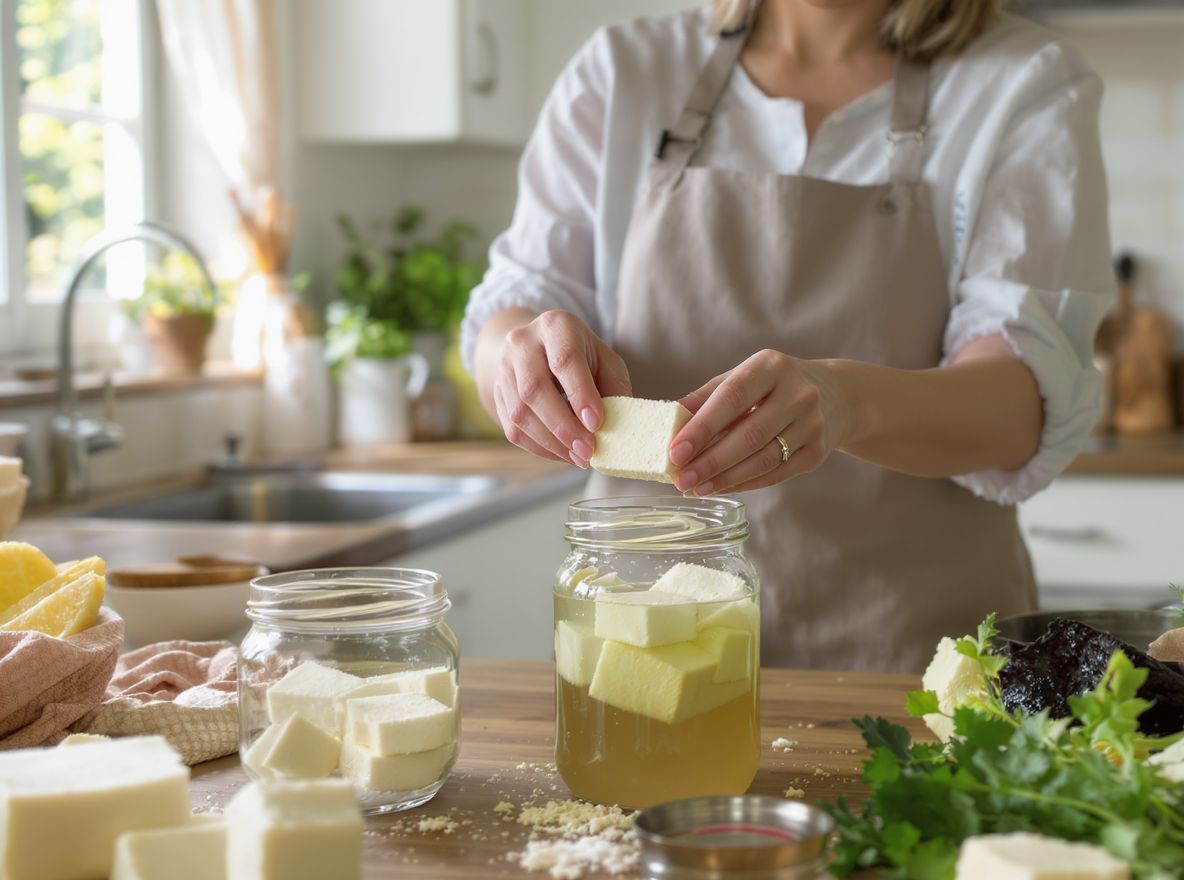 A fermentálás fokozza a tofu tápértékét és ízét.