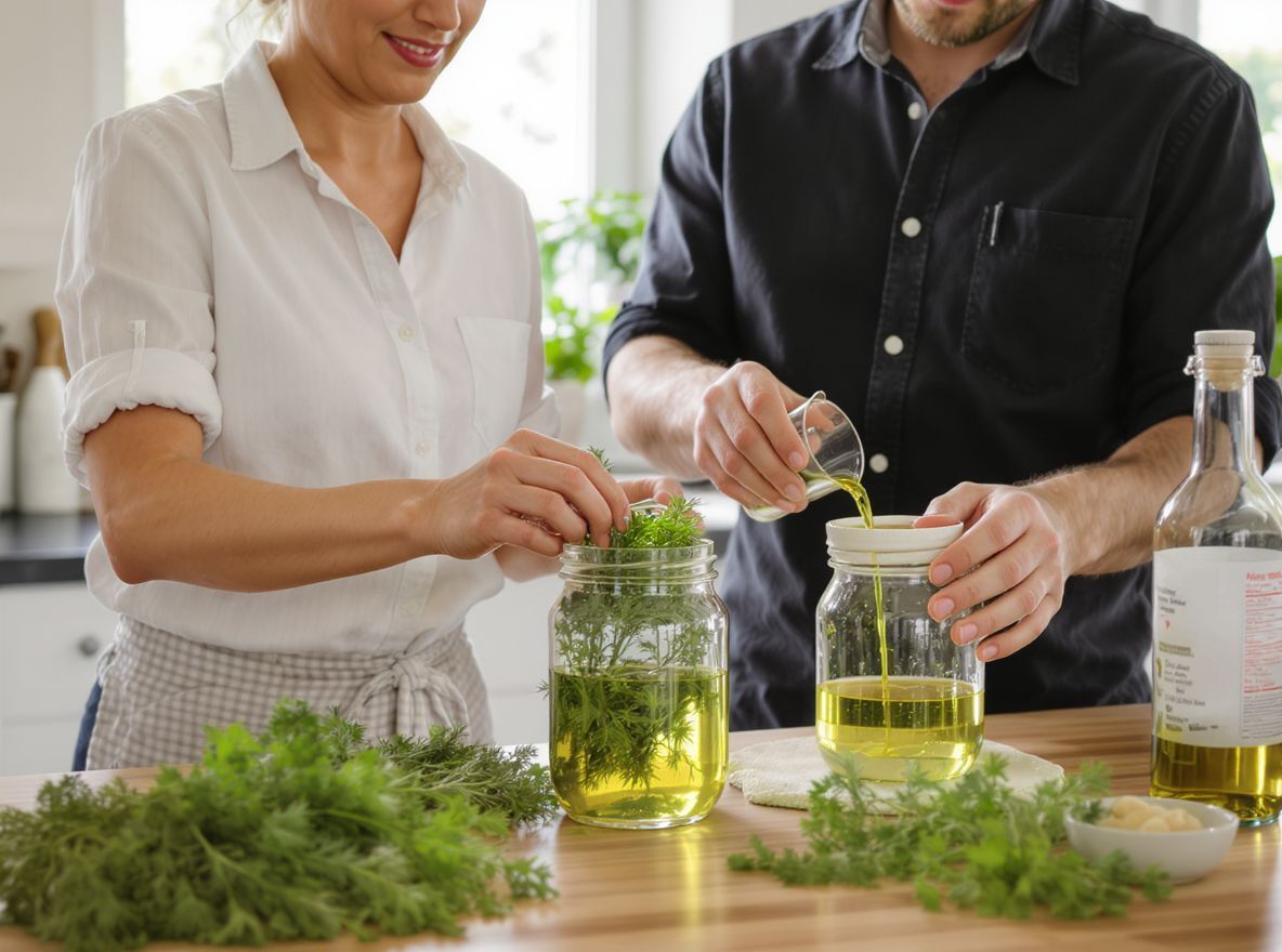 A kapor üvegben való eltevése megőrzi ízét és aromáját.