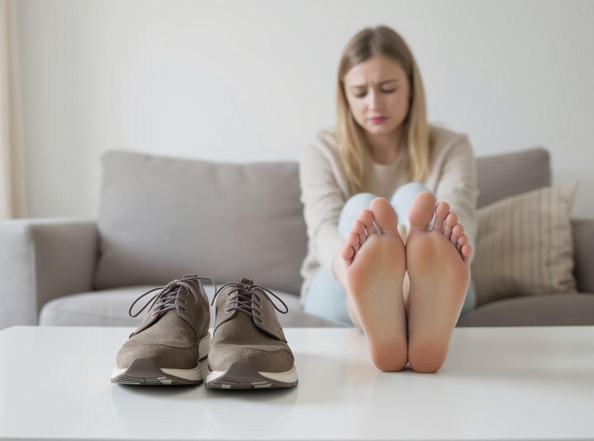 A kényelmetlen cipők feszültséget és stresszt okozhatnak.