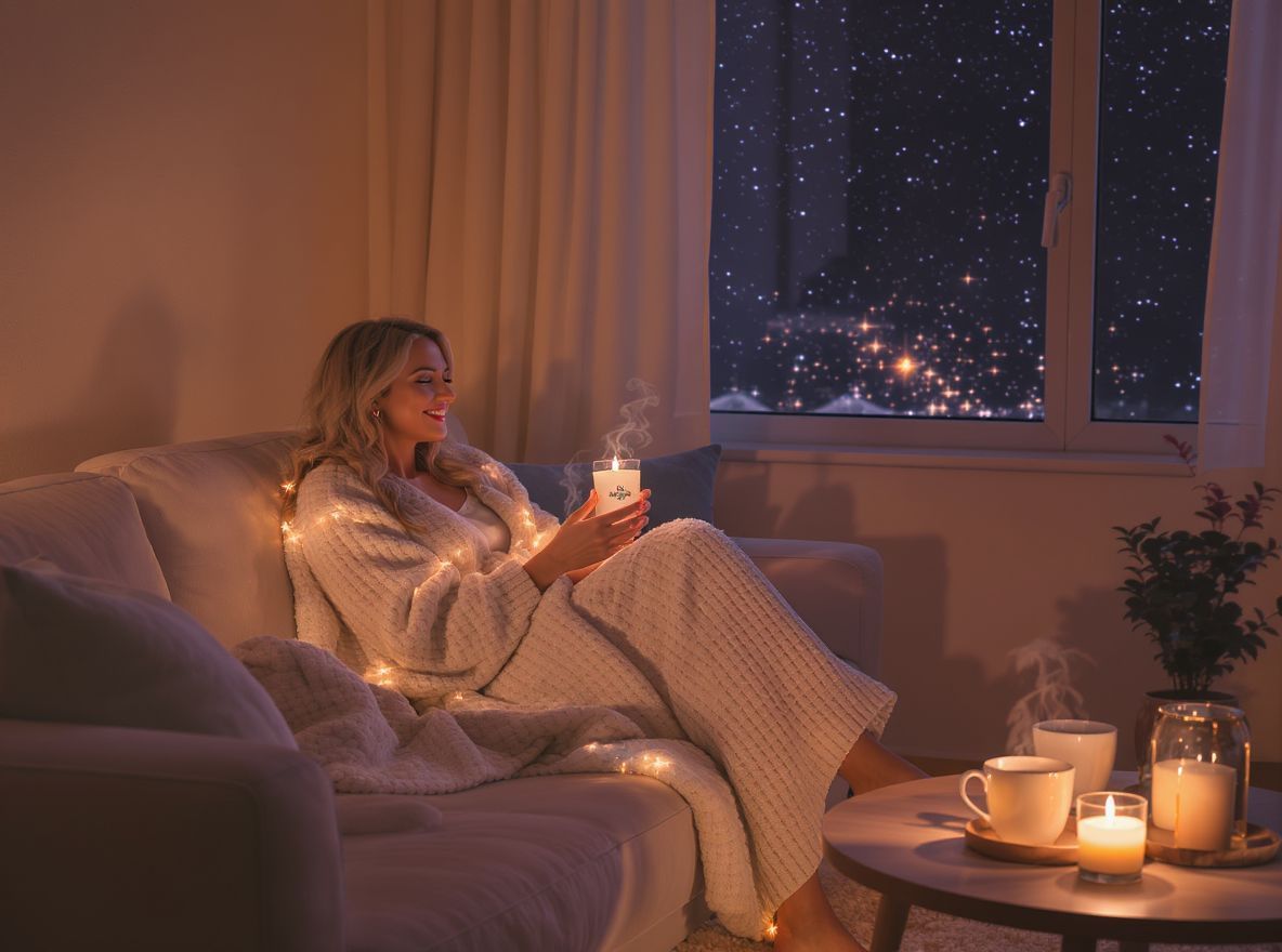 Az öngondoskodás és a hygge harmóniája megnyugtató estékért.