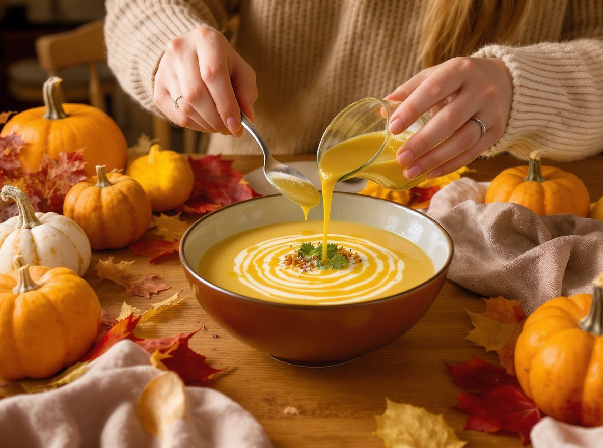 A díszítés varázsa feldobja a krémleveseket!